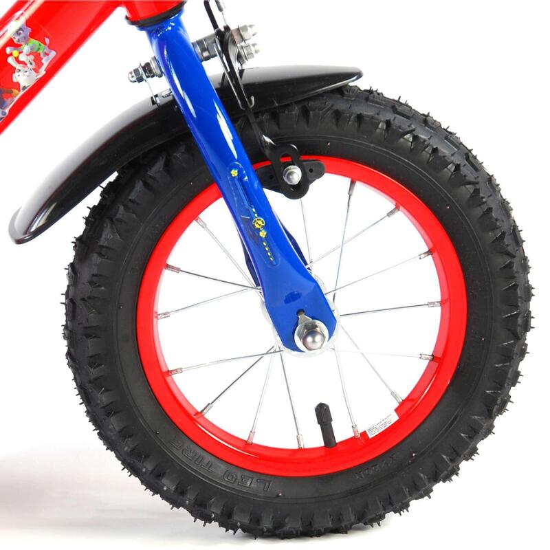 Vélo pour enfants Paw Patrol - Garçons - 12 pouces - Rouge / Bleu