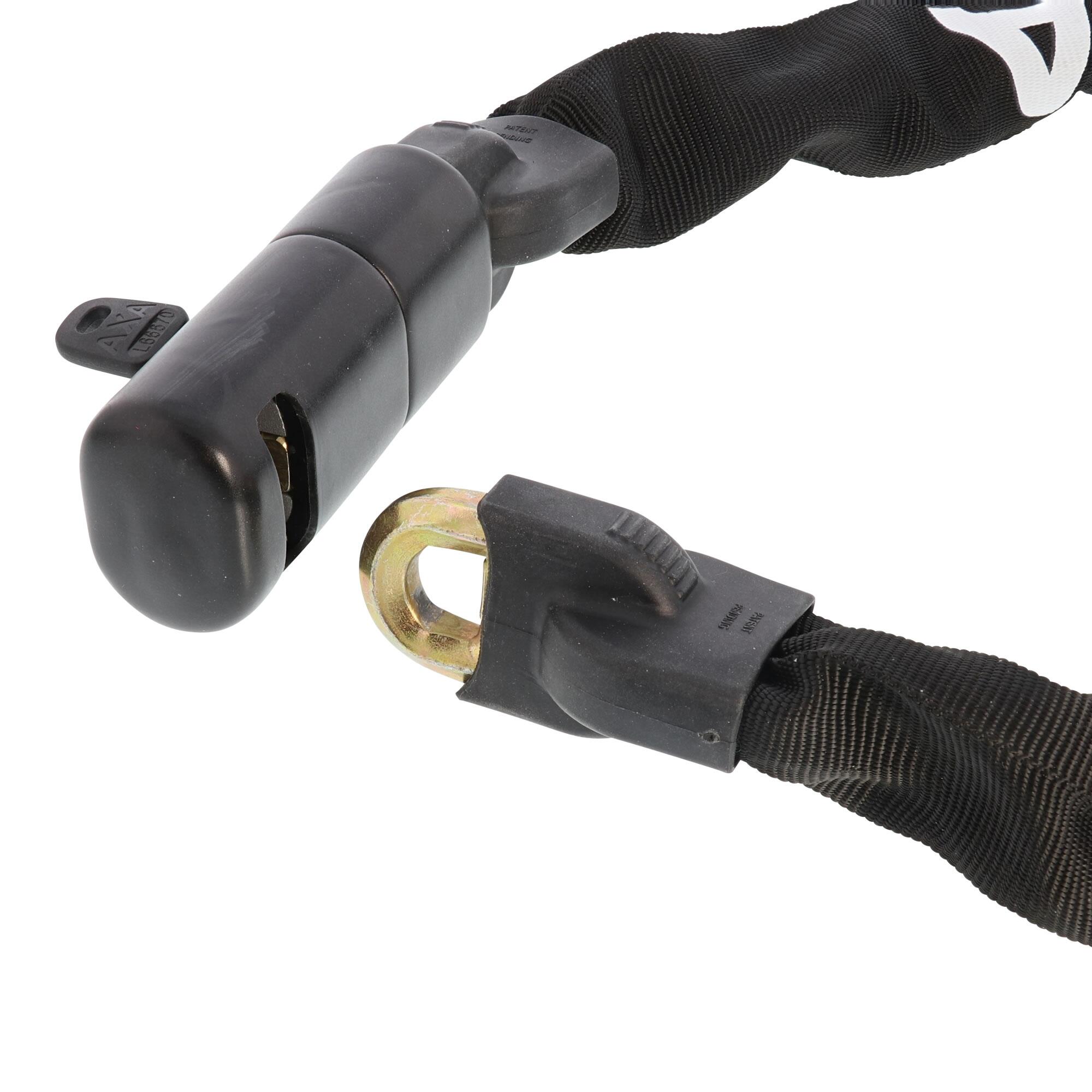 Axa Kettenschloss LINQ Pro 100, AXA, Stahl, L=1.000mm, Ø=10,0mm, schwarz 3/7
