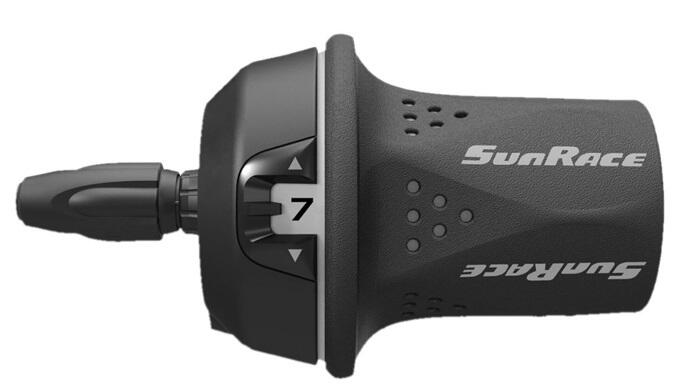 Sunrace M21 Twist Grip Shifter Right Hand - 7 speed 5/5