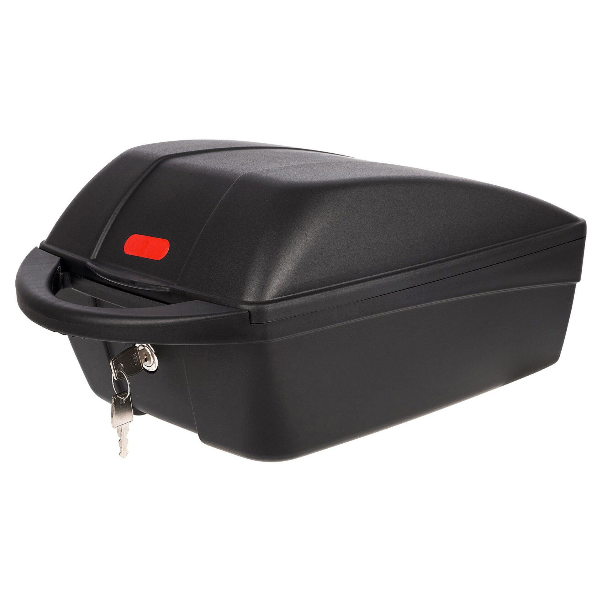 TOP BOX POUR VELO avec systeme de fixation rapide 11L 5KG POLISPORT MOVE Decathlon