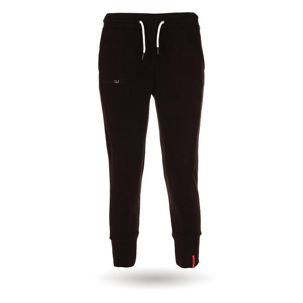 Pantaloni de trening pentru copii, din bumbac negru - Sigurd