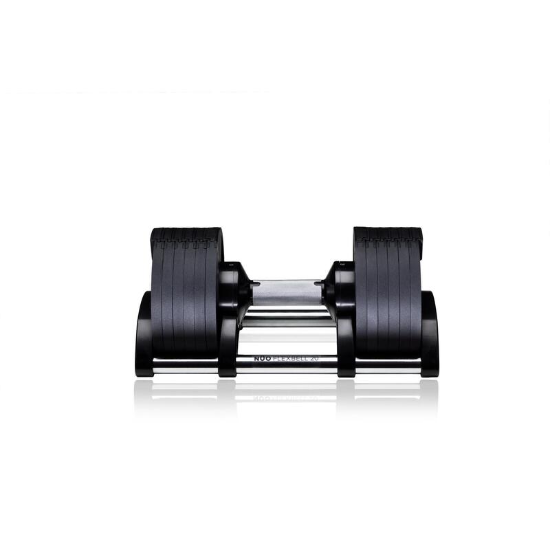 NÜO FLEXBELL 1-Sec Weight Adjustable Dumbbell (Set of 2kg-20kg), 1 Piece