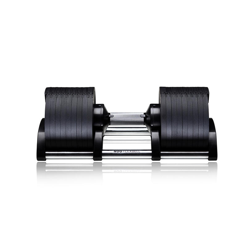 NÜO FLEXBELL 1-Sec Weight Adjustable Dumbbell (Set of 2kg-32kg), 1 Piece