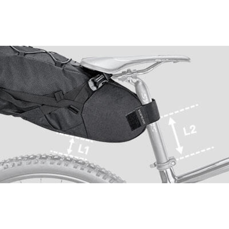 Geanta Topeak BackLoader Tbp-Bl3B - Volum 15 L, Negru