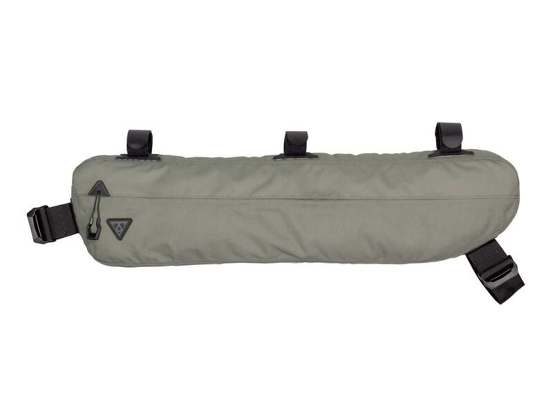 Geanta Topeak MidLoader TBP-ML6G - Volum 6.0 L, Verde - logo Gri