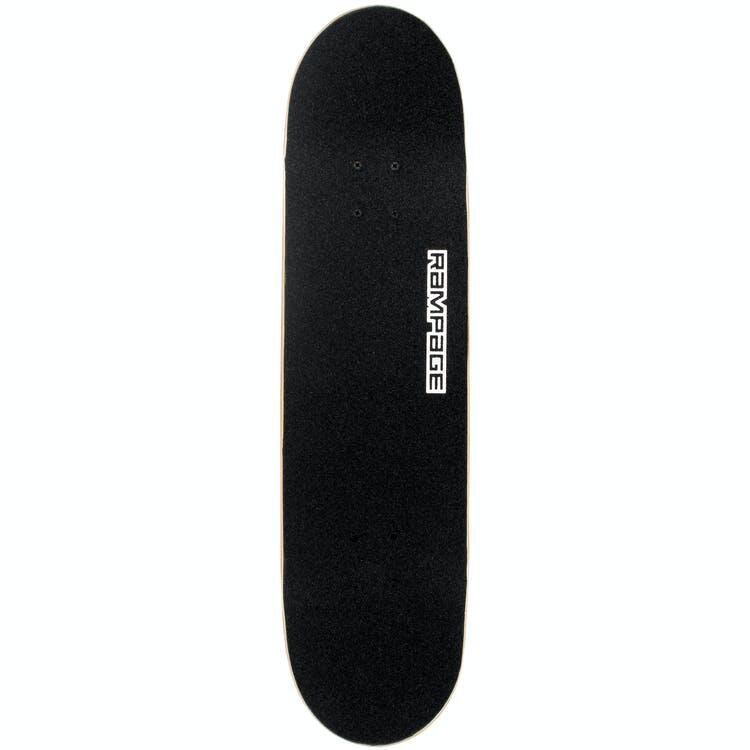Rampage Black Camo Skateboard 2/4