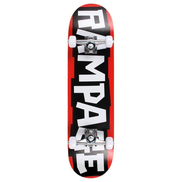 Rampage Block Logo Skateboard 1/5