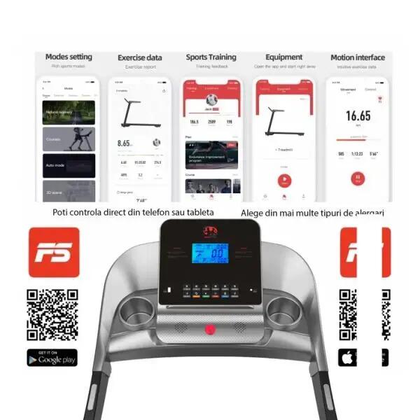 Banda de alergat electrica BodyFit A2000 4/5