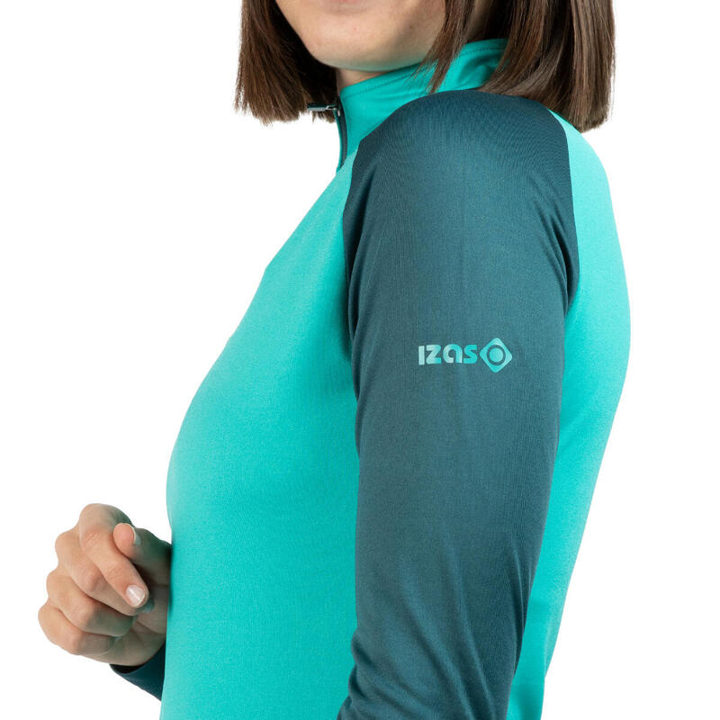 T-shirt de corrida mulher Izas TAKU W Confortável respirável e de secagem rápida