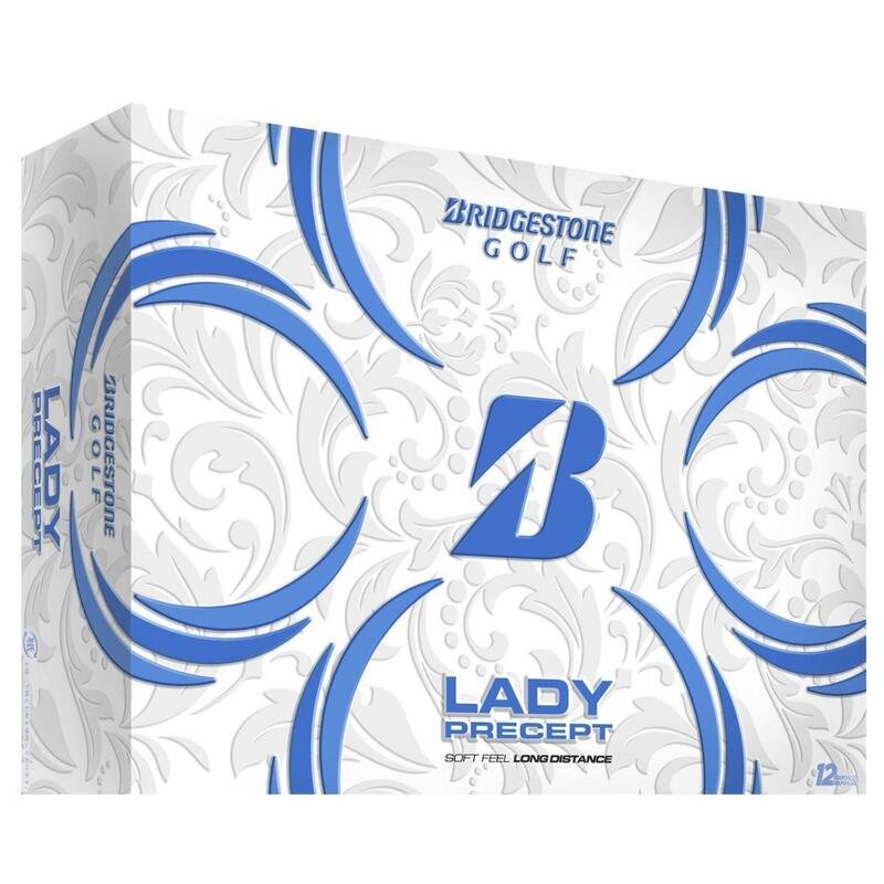 Scatola di 12 palline da golf Bridgestone Lady Precept