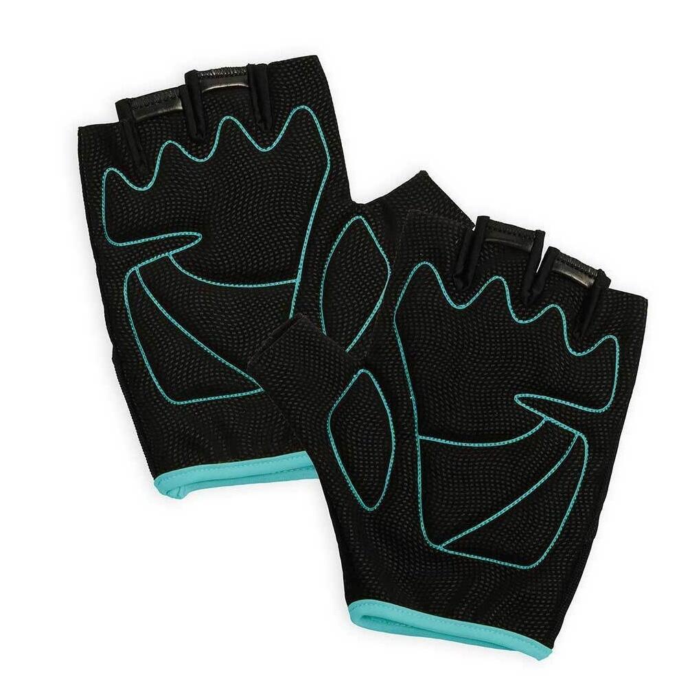 Womens/Ladies Training Gloves (Black/Blue) 3/3