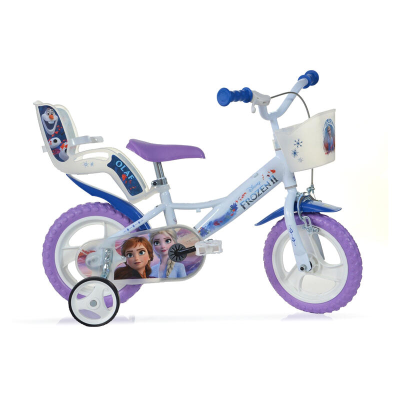 regional Coche Determinar con precisión Bicicleta niña 12 pulgadas Disney Frozen blanco 3-5 años | Decathlon