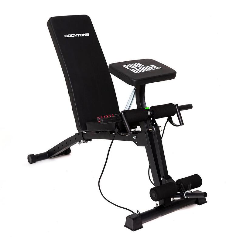 Banco Multiejercicio para Musculación Reclinable y Regulable | 7 Posiciones