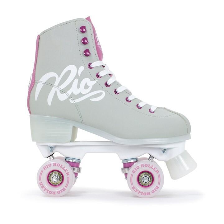 Rolschaatsen Quad Script Roze