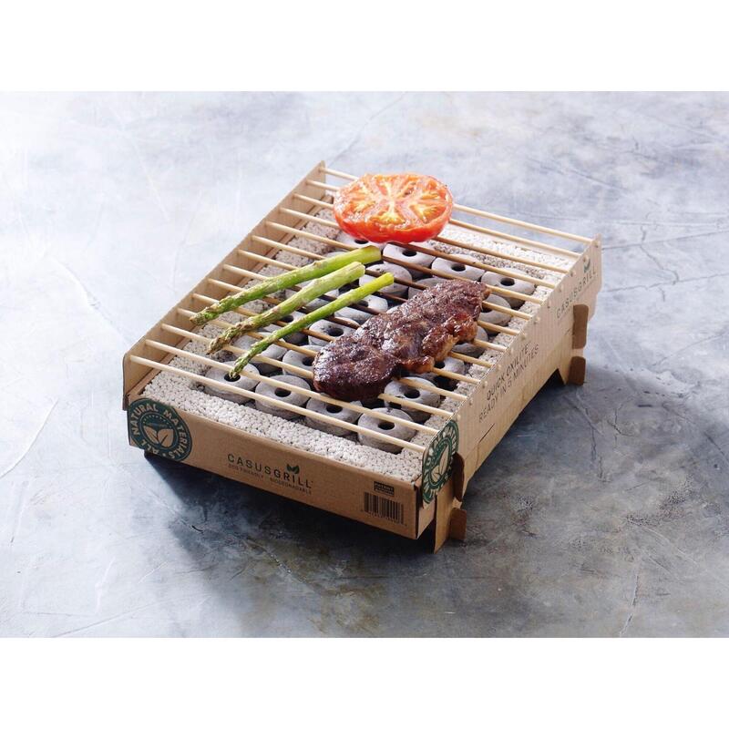 One-time flameless instant grill