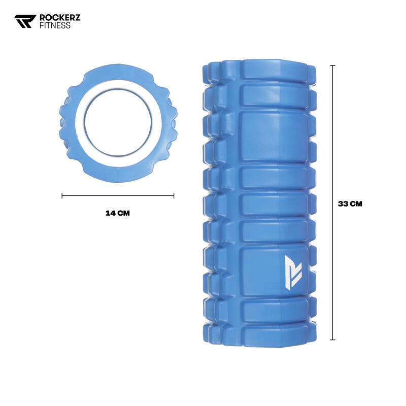 Foamroller - Blauwe Foamrol - Voor herstel en triggerpoint van de spieren
