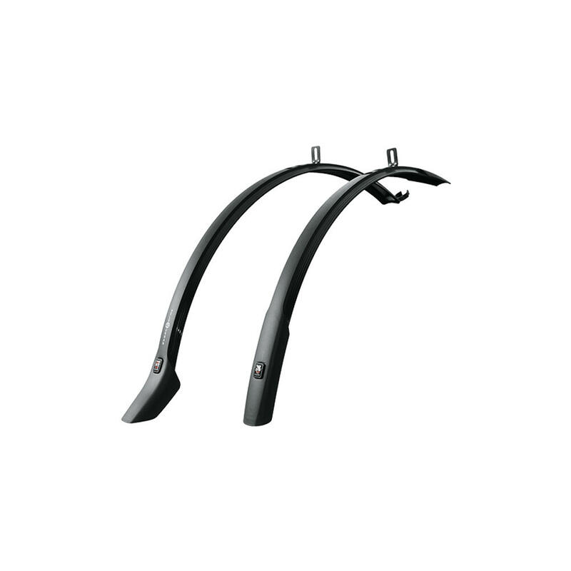 Zestaw Błotników 28 Velo Urban Pvc Cpl 42Mm Czarny