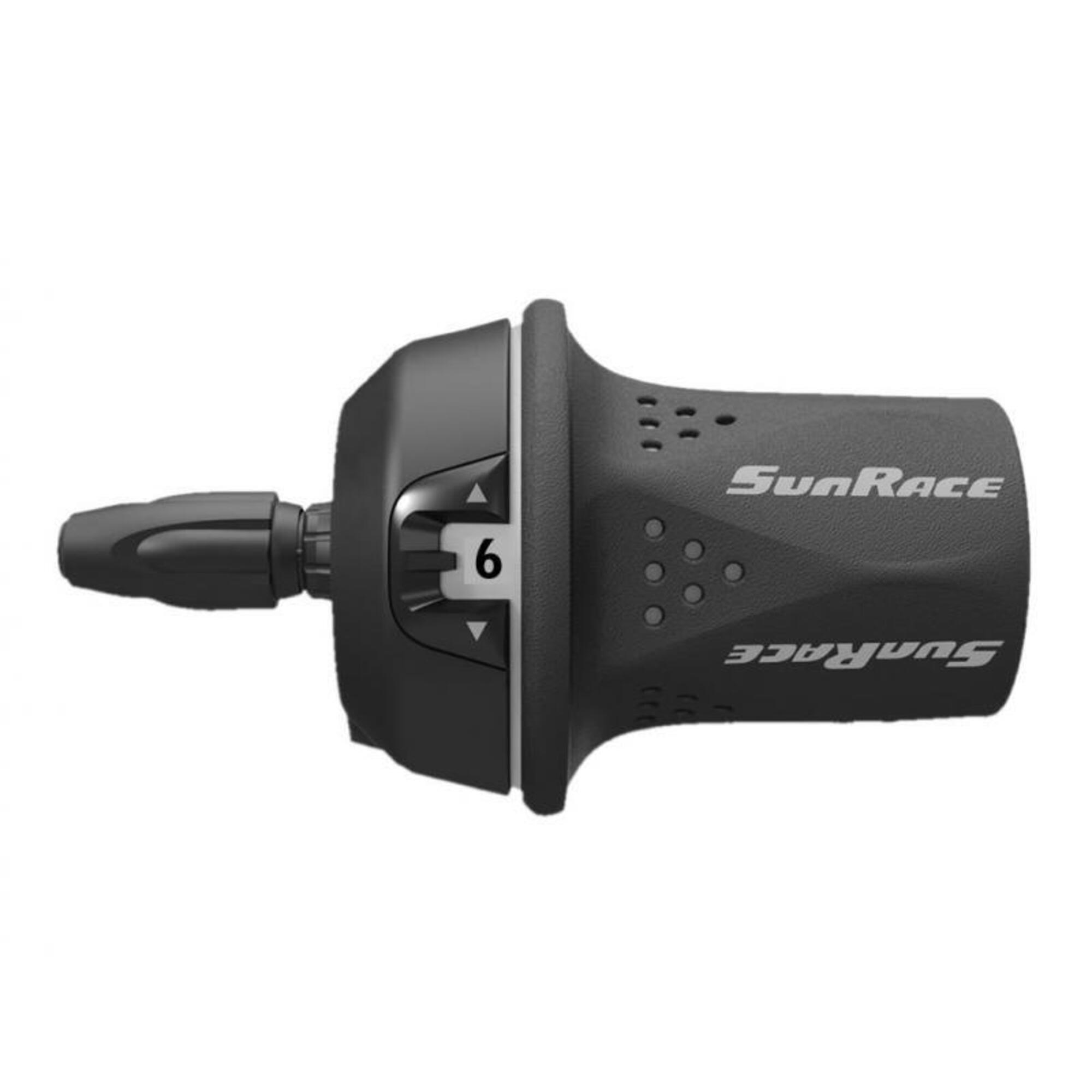 Sunrace Gripshift Derailleur Right 6V TSM21 1/3