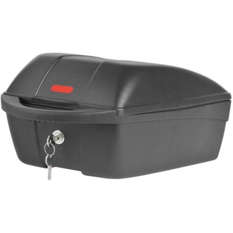 Fietsbox afneembaar 11 liter kunststof zwart