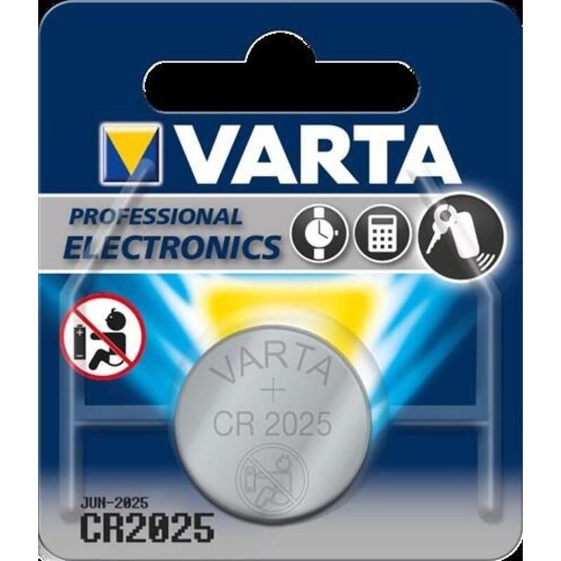 Pile bouton Varta CR2025 Lithium 3V