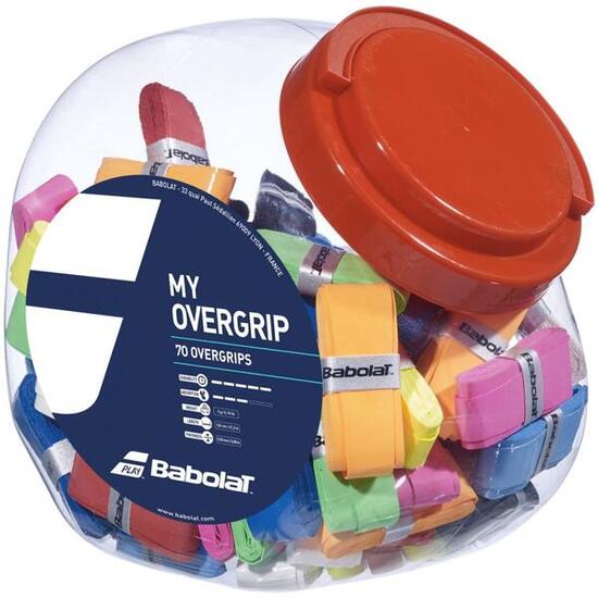 Babolat My Over Grip 70 Pezzi Multicolore Taglia Unica 656006 – 134