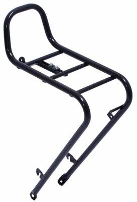 Steco flow voordrager 28 - mat zwart voor fietsen