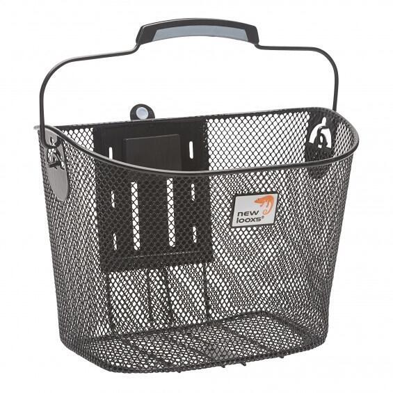 Panier À Vélo Toscane Smartlock 19 Litres 34 X 25 X 25 Cm - Noir