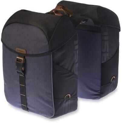Doppeltasche Miles schwarz/grau - 34 Liter