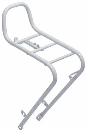 Porte-bagages avant élégant 28 Steco Flow - Blanc