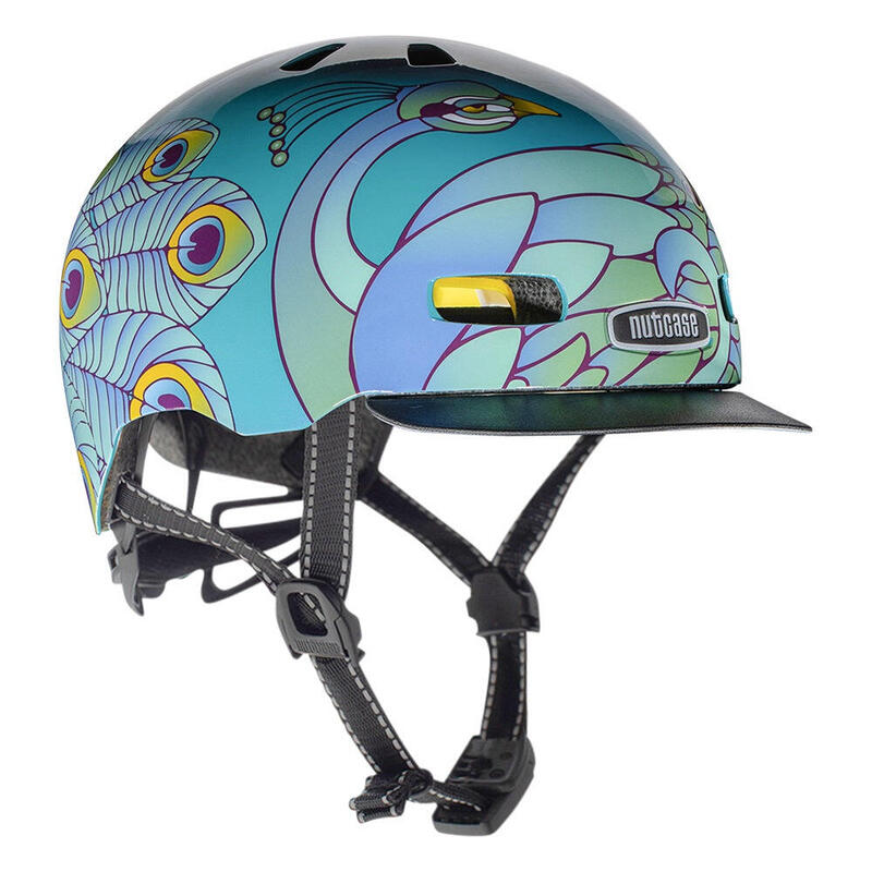 Nutcase - Street MIPS Helmet Blue Ruffled Feathers