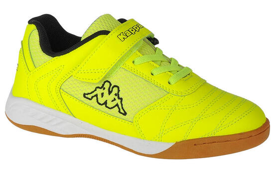 Kappa Damba K, Garçon, , chaussures de foot en salle, jaune