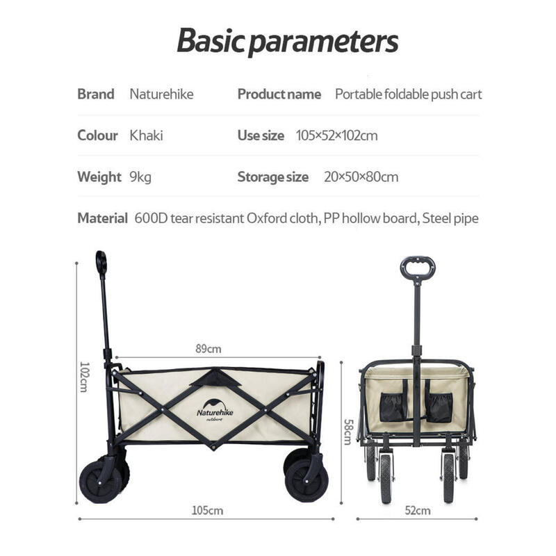Portable Camping Foldable Trolley