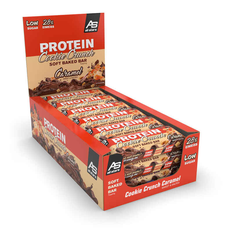 All Stars Protein Cookie Crunch Bar Sweet & Salted 18 x 50g