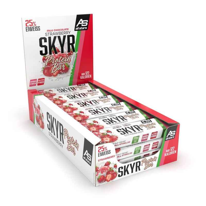 All Stars SKYR Protein Bar Strawberry 24 x 35g