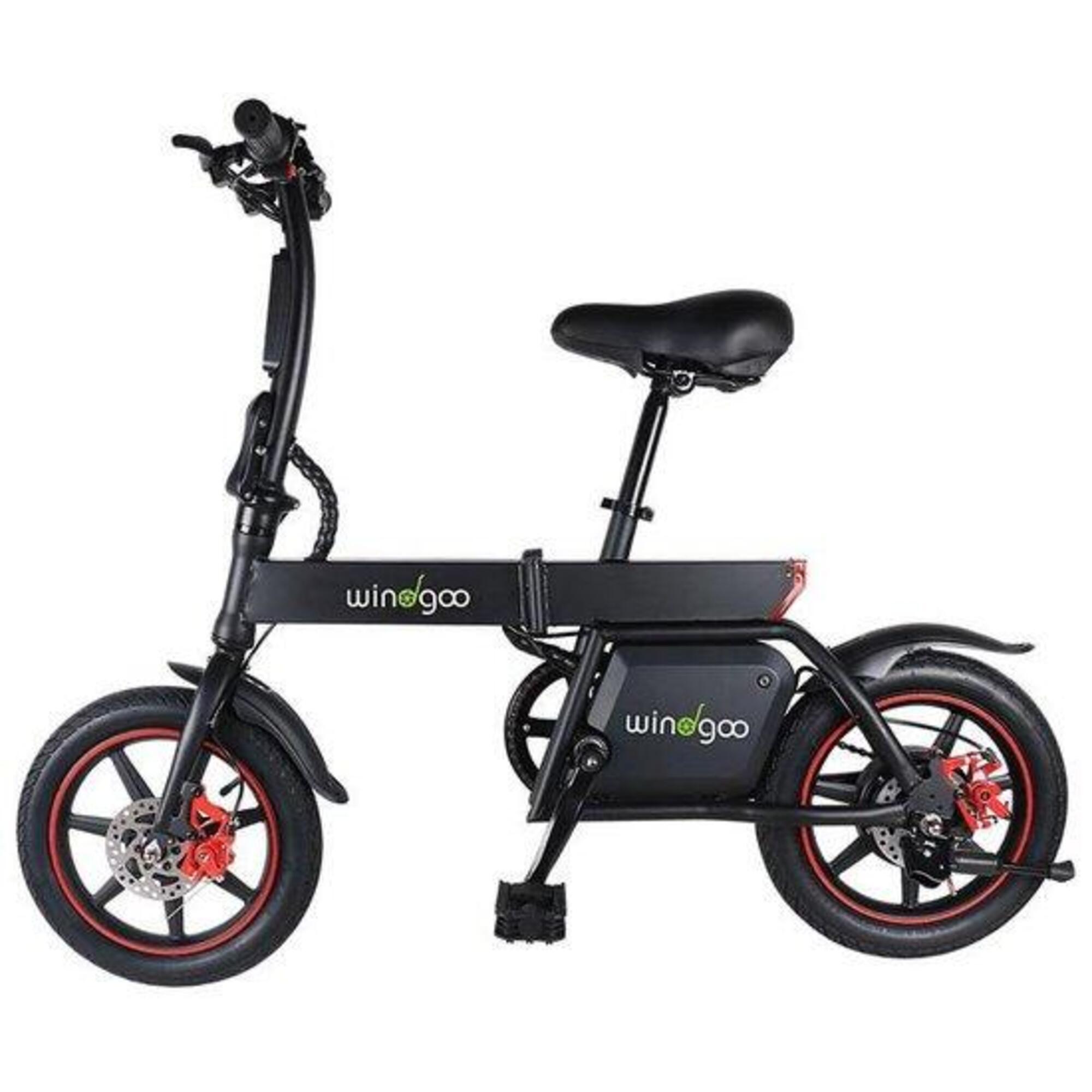 WINDGOO Windgoo B20 elektrische vouwfiets trapondersteuning (zonder gashendel)
