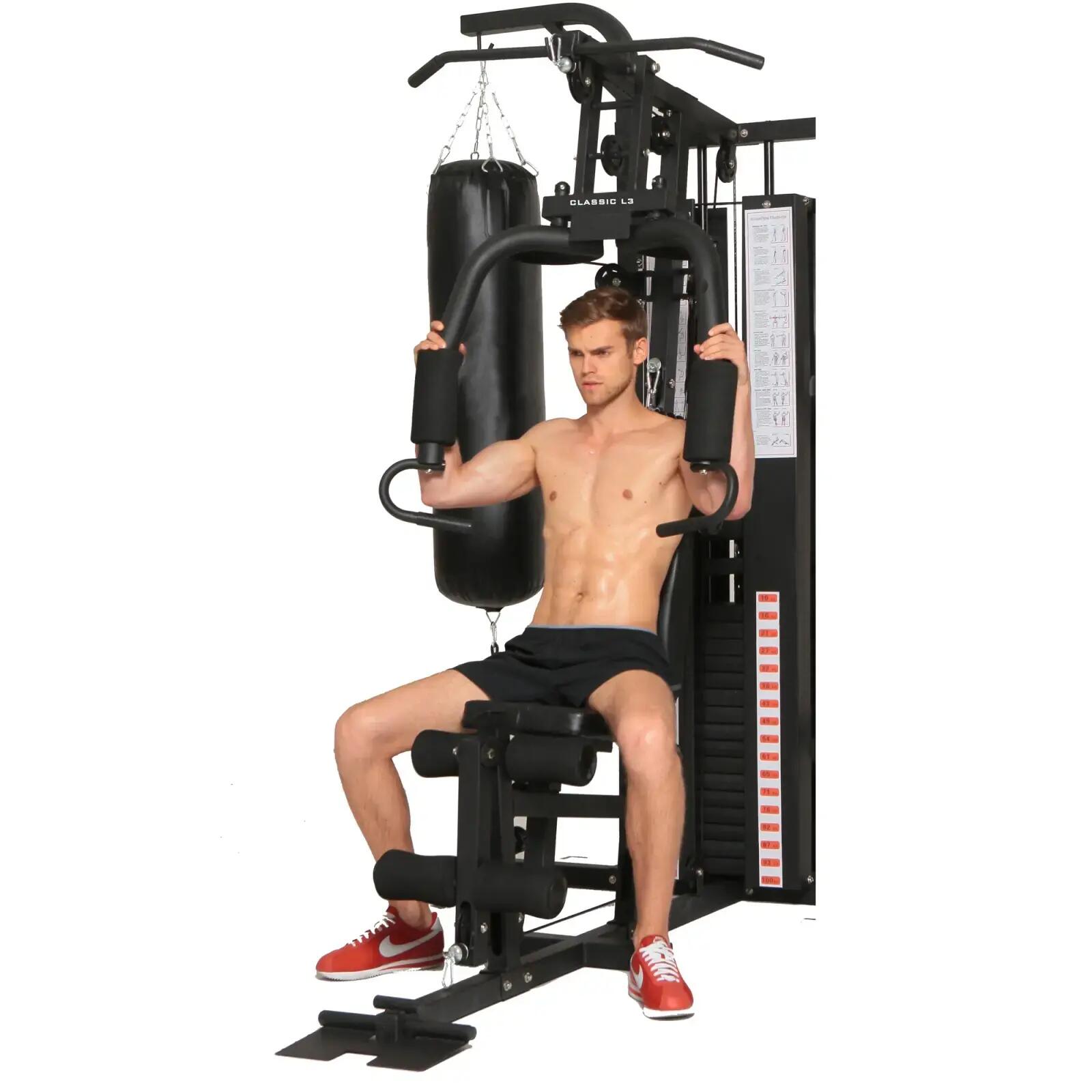 Aparat multifunctional fitness Orion Classic L3, 4 posturi de lucru 3/5