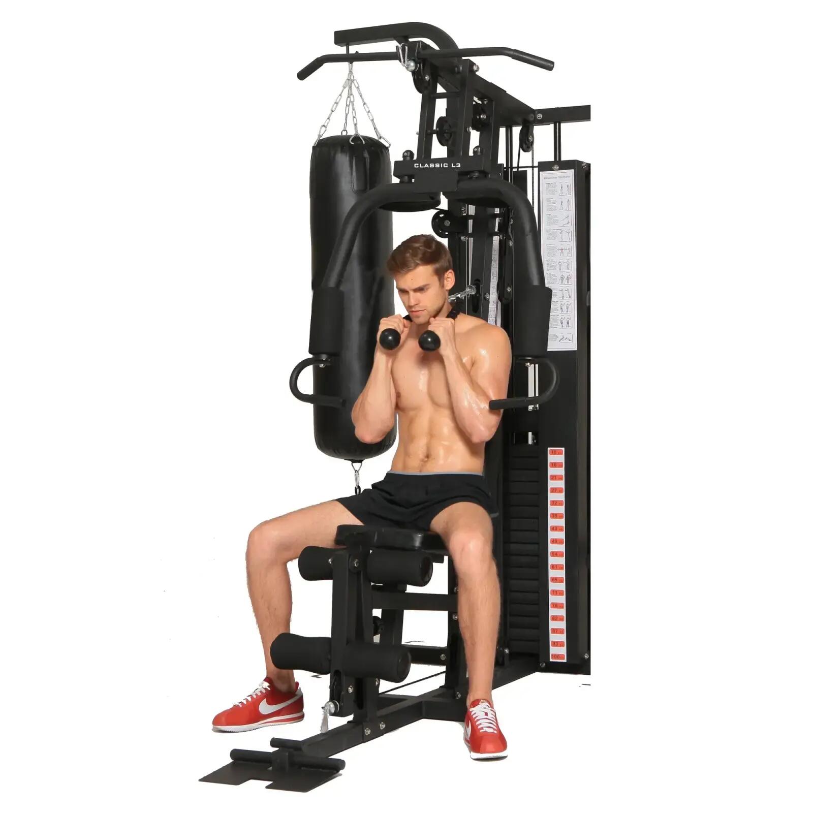 Aparat multifunctional fitness Orion Classic L3, 4 posturi de lucru 4/5