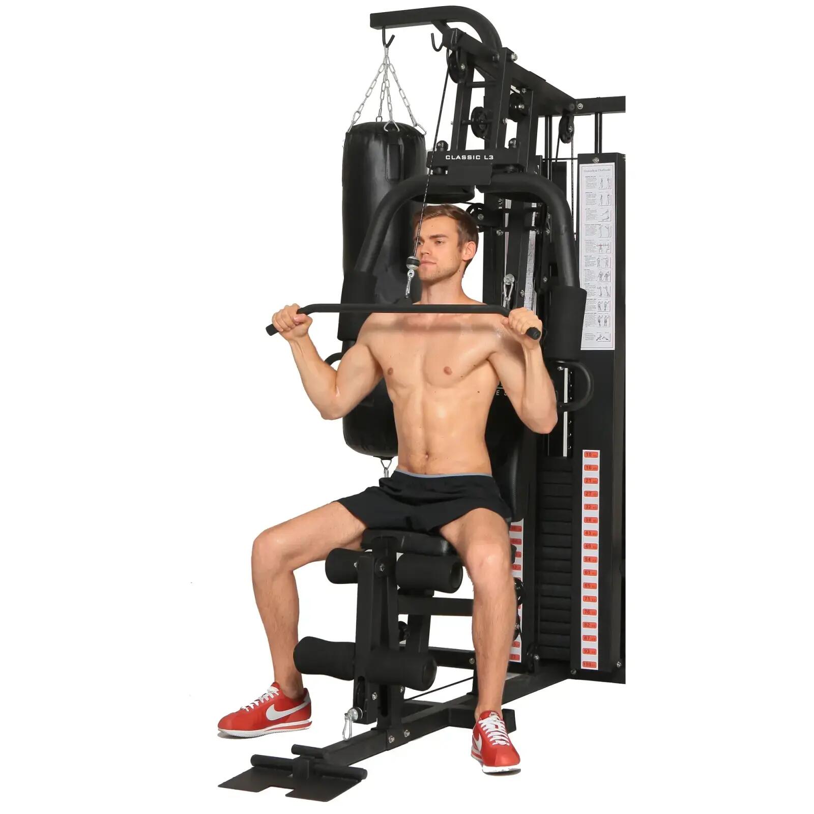 Aparat multifunctional fitness Orion Classic L3, 4 posturi de lucru 5/5