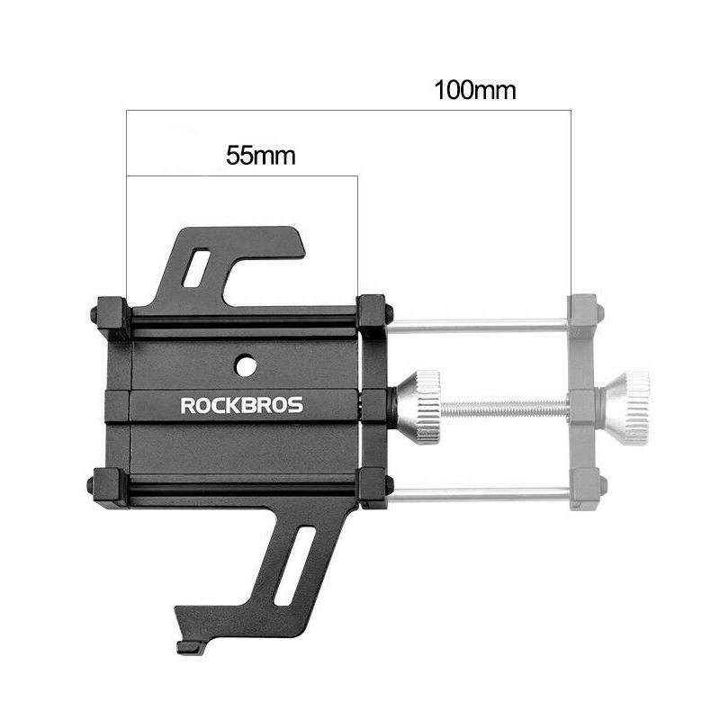 UCHWYT ALUMINIOWY NA TELEFON KIEROWNICĘ ROCKBROS