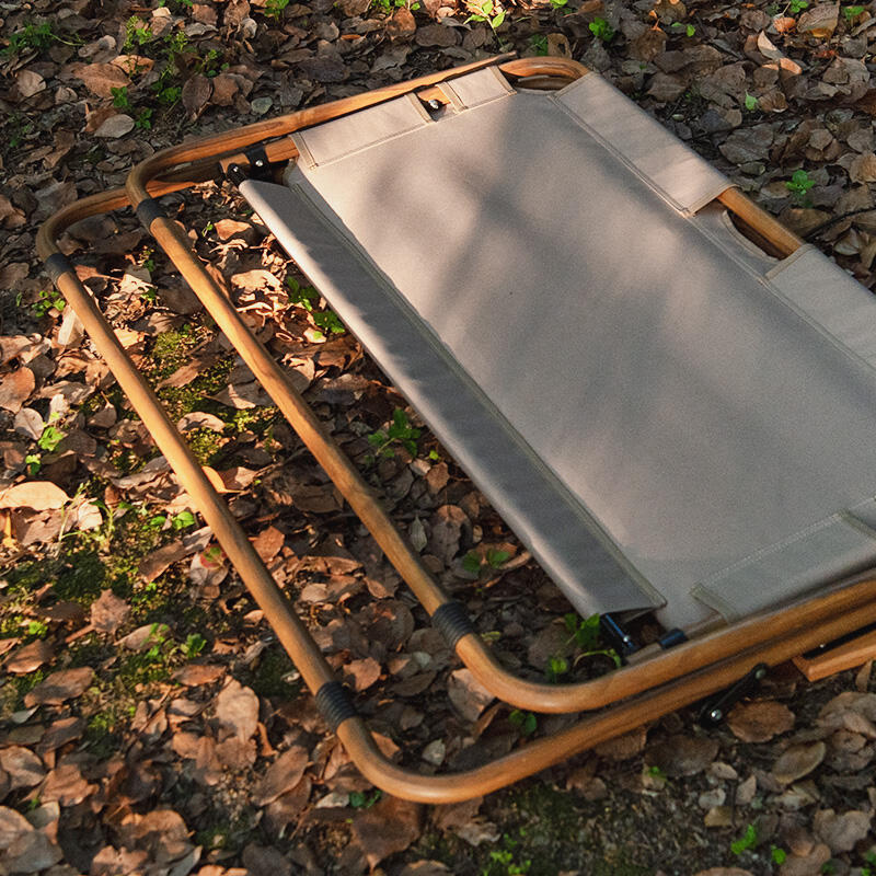 Outdoor folding double chair - Beige