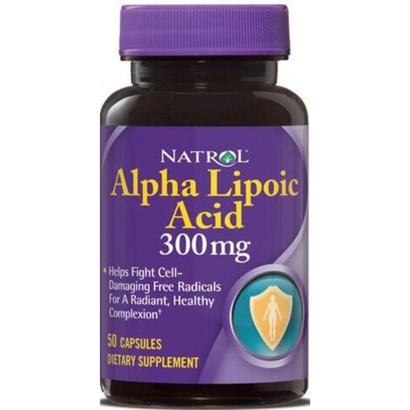 Natrol Alpha Lipoic Acid 300mg - 50 caps