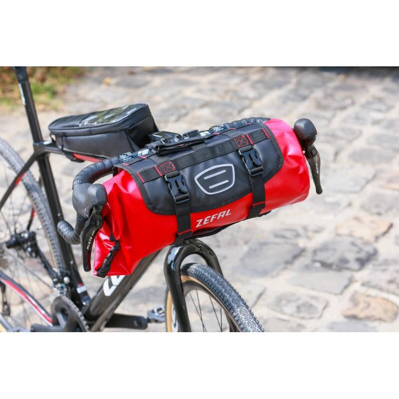 ZEFAL Z Adventure Lenkertasche Bikepacking 10L - Schwarz und Rot