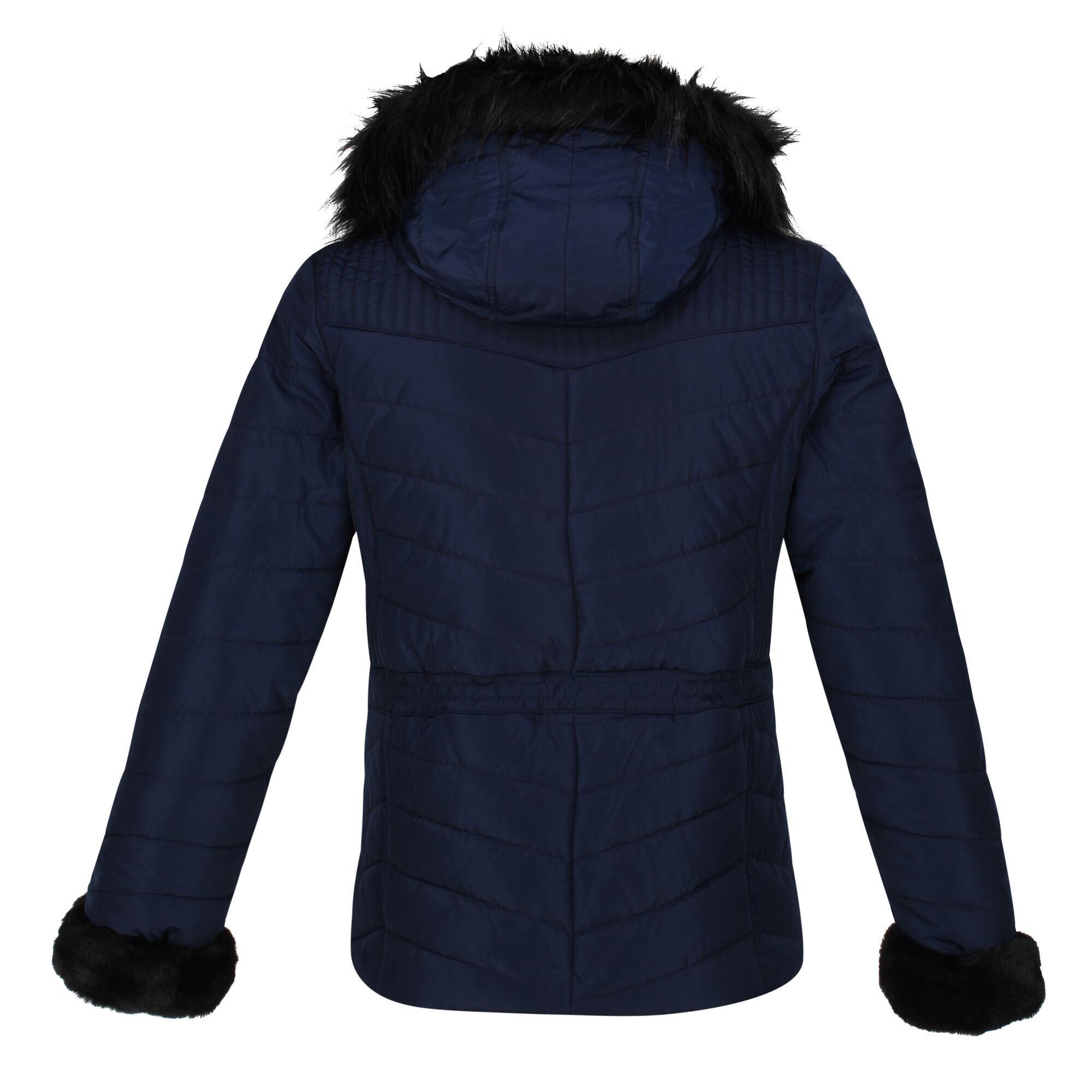 Womens/Ladies Winslow Rochelle Humes Padded Jacket (Navy) 2/5