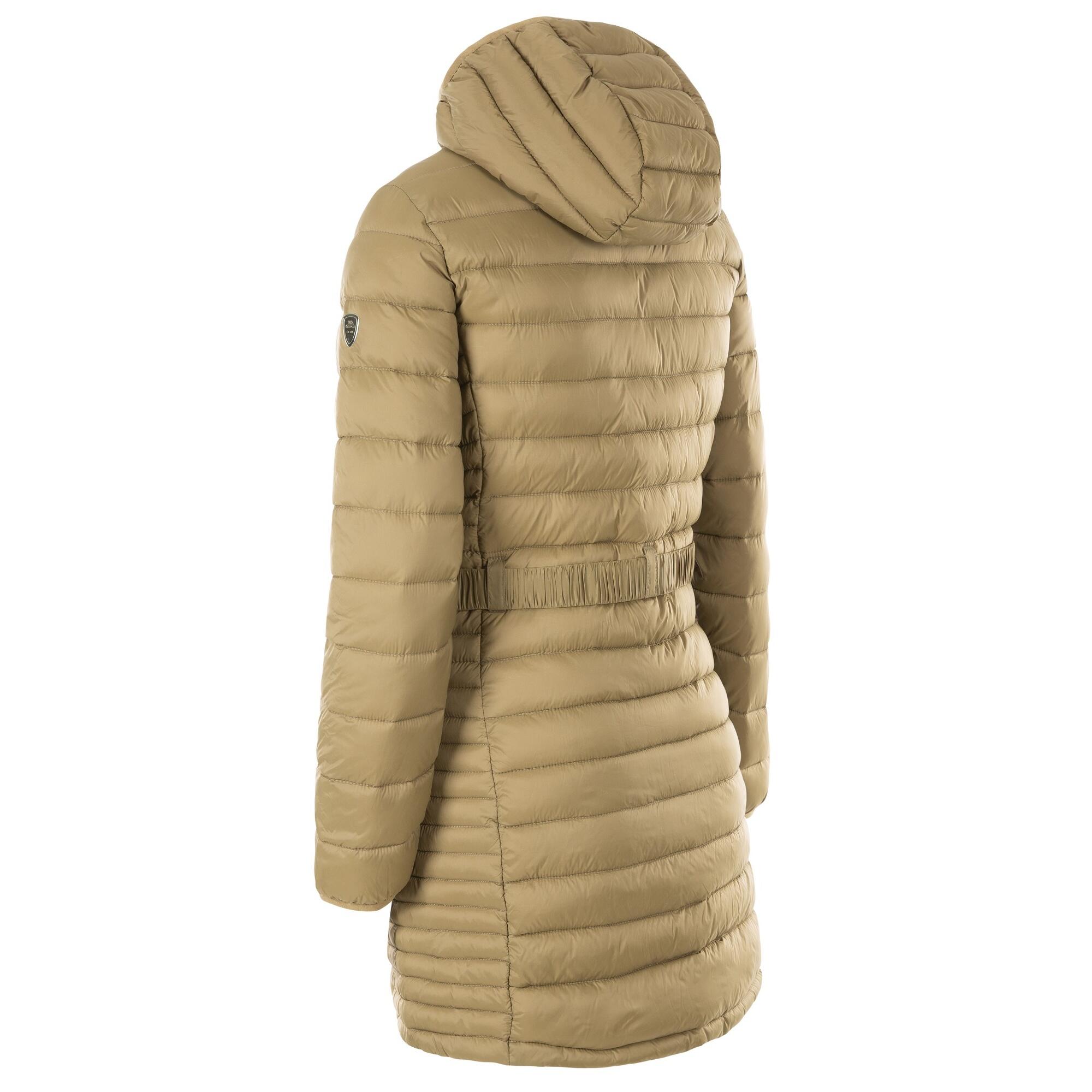 Piumino lungo da donna SANTUZZA (Khaki)