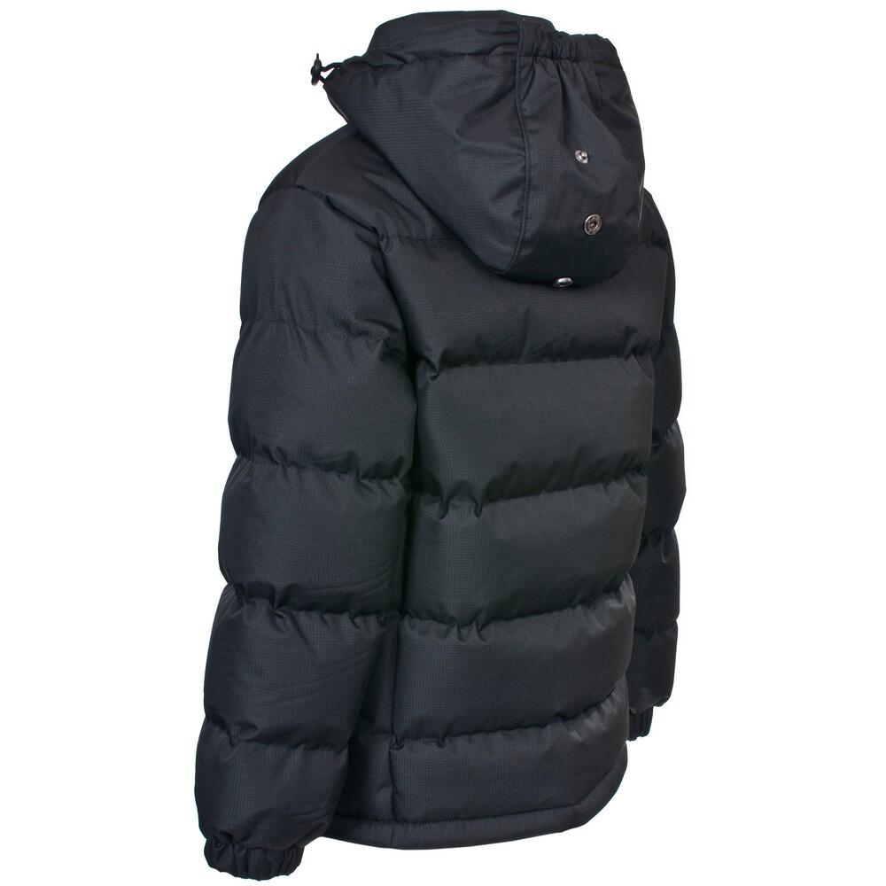 Jongens Tuff Padded Winterjas (Zwart) 2/5