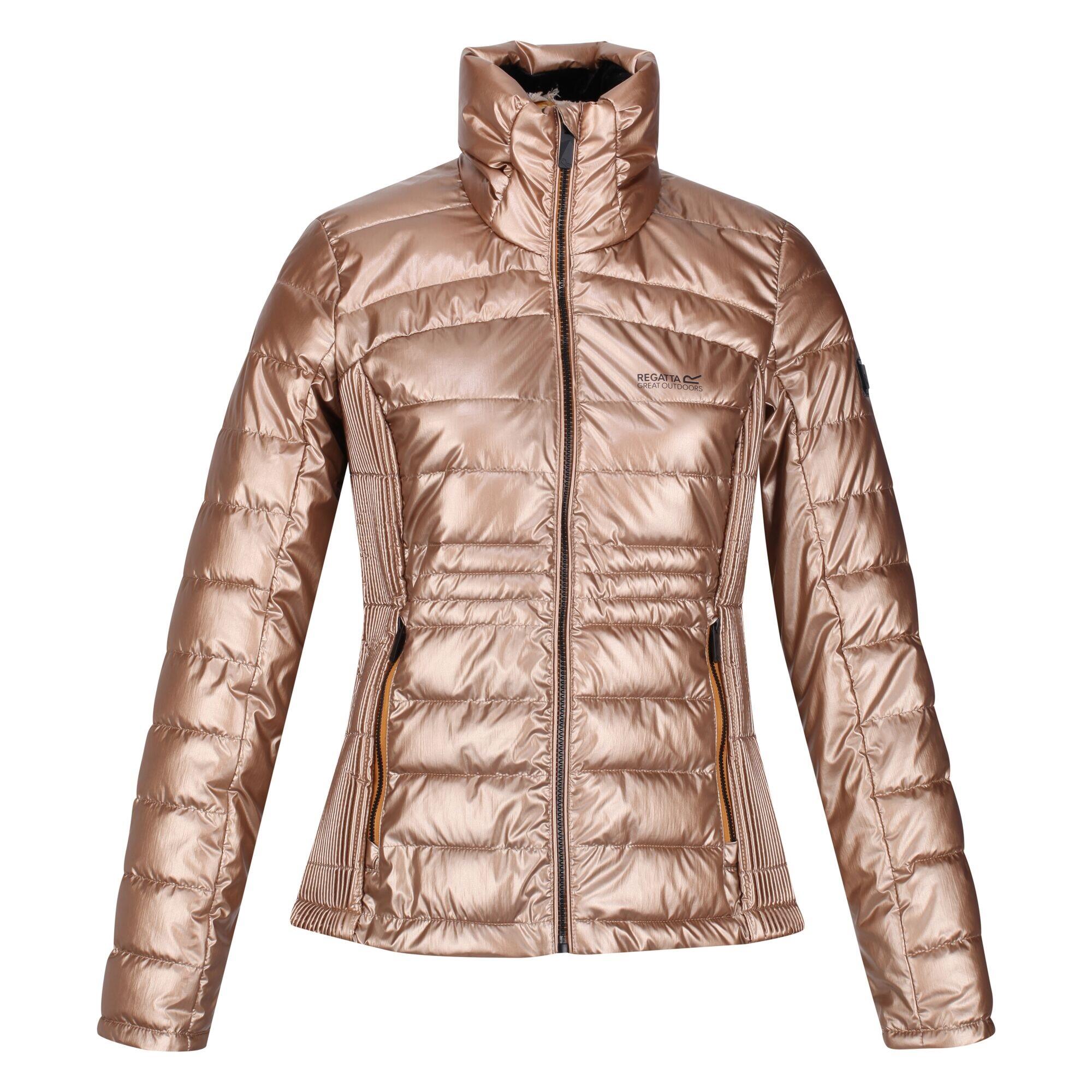 REGATTA Womens/Ladies Keava Rochelle Humes Quilted Insulated Jacket (Bronze)