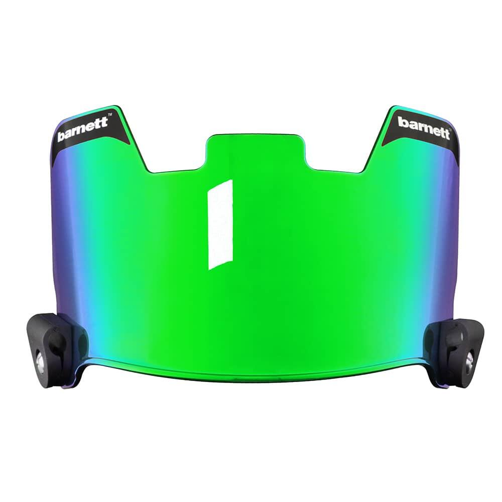 Capacete de futebol americano com viseira revo green reve