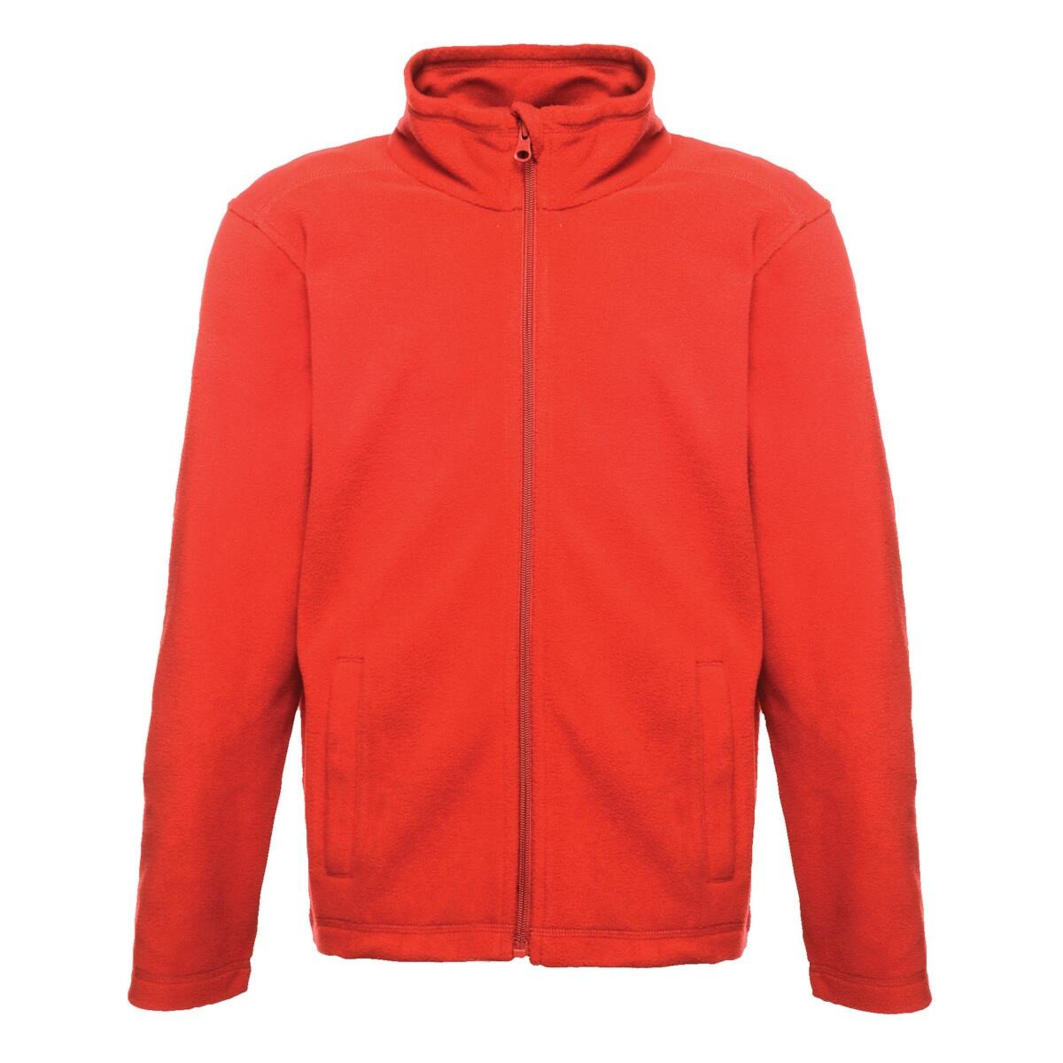 REGATTA Fleece met volledige rits voor kinderen (Klassiek rood)