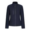 Dames Eerlijk Gemaakt Gerecycleerd Full Zip Fleece (Marine)