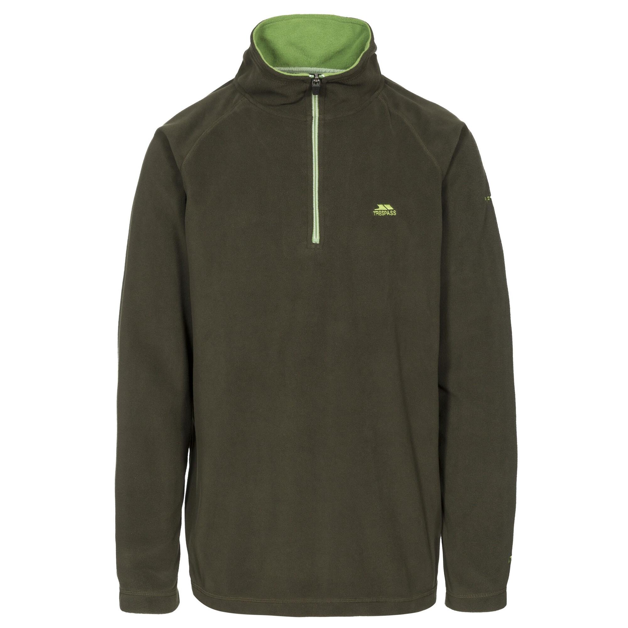 TRESPASS Heren Blackford Microfleece (Groen)